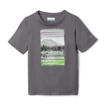 Columbia T-Shirt Jongens, Peak Point Grijs, 25UELDOFS